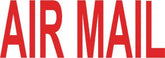 The COLOP STAMP AIRMAIL is a must-have for any mailing needs. This stamp features a sleek and efficient design that makes stamping a breeze. With its clear and precise impression, you'll save time and effort while ensuring your mail is marked with a professional touch.  Modern and practical design. Self-inking stamp with easy to replace ink pad Made from 70% recycled plastic Impression size: 38x14mm Thousands of clear impressions before the pad will need replacing